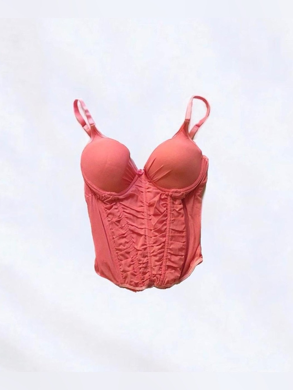 susan lucci ⋆ ruched mesh bustier set